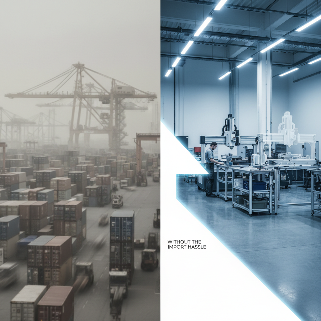 CNC machines ready and in stock